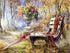 A Bench in Garden Painting Kit