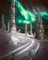 Aurora Snow Winter Diamond Painting