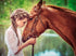 Beautiful Girl & Horse Diamond Painting