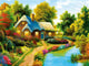 Beautiful House Paint by Diamonds