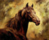 Brown Horse Diamond Painting