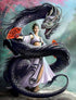 Dragon & Girl Diamond Painting