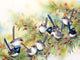 Eurasian magpies Diamond Painting Kit