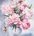 European common peony - Paint by Diamonds