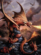 Fire Dragon Diamond Painting Kit