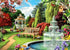 Fountain in Garden Diamond Painting