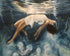 Girl Floating in Water