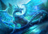 Ice Crystal dragon - Paint by Diamonds