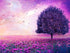 Purple Nature - Paint with Diamonds