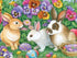 Rabbits & Flowers