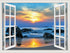 Sunset View from Window
