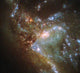 Two Galaxies Merging Paint by Diamonds