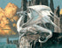White Dragon Diamond Painting Kit