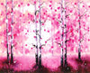Pink Forest Diamond Painting