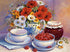 Berries, Flowers & Cup of Tea