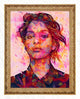 Colorful Portrait by Leonid Afremov