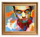Francoise Nielly's Colorful Portrait Painting
