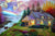 Stunning Landscapes & Houses DIY Paintings
