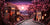 sunset street diamond painting
