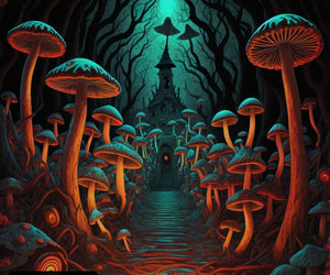 Castle of Zombies Diamond Painting