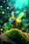 Cute Honey Bee with Big Eyes