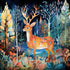 Fawn in the Forest Diamond Painting