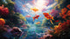 fish swimming Diamond Painting