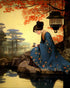 Japanese Lady - DIY diamond painting