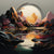 River Landscape Diamond Painting