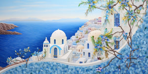 Blue Island Diamond Paintings