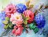 Beautiful Flower Bunch - Paint by Diamonds