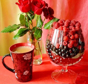 Berries & Morning Tea Diamond Painting