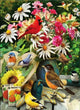 Floral Vase & Birds Diamond Painting Kit