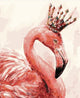 Flamingo King Paint by Diamonds