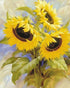 Fresh Sunflowers Painting Kit