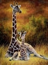 Giraffe Mother & Baby Diamond Painting