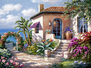 House with Garden by the Sea
