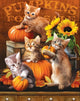 Kittens & Pumpkins Diamond Painting Kit