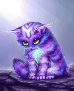 Magical Cat Paint by Diamonds