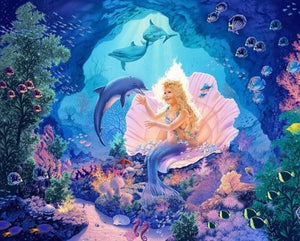 Mermaid Queen Paint by Diamonds