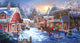 Old Fashioned Christmas Town Diamond Painting