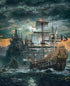Pirates Ship - Paint by Diamonds