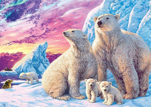Polar Bears Full Drill painting