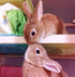 Rabbits Kissing - Diamond Painting Kit