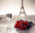Roses & Eiffel Tower View