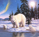 Snow Bears Family Paint by Diamonds