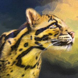 Stunning Cheetah Paint by Diamonds