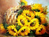 Sunflowers Basket - Diamond Painting Kit