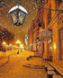 Winter Night Street View
