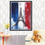 French Flag art DIY Diamond Painting